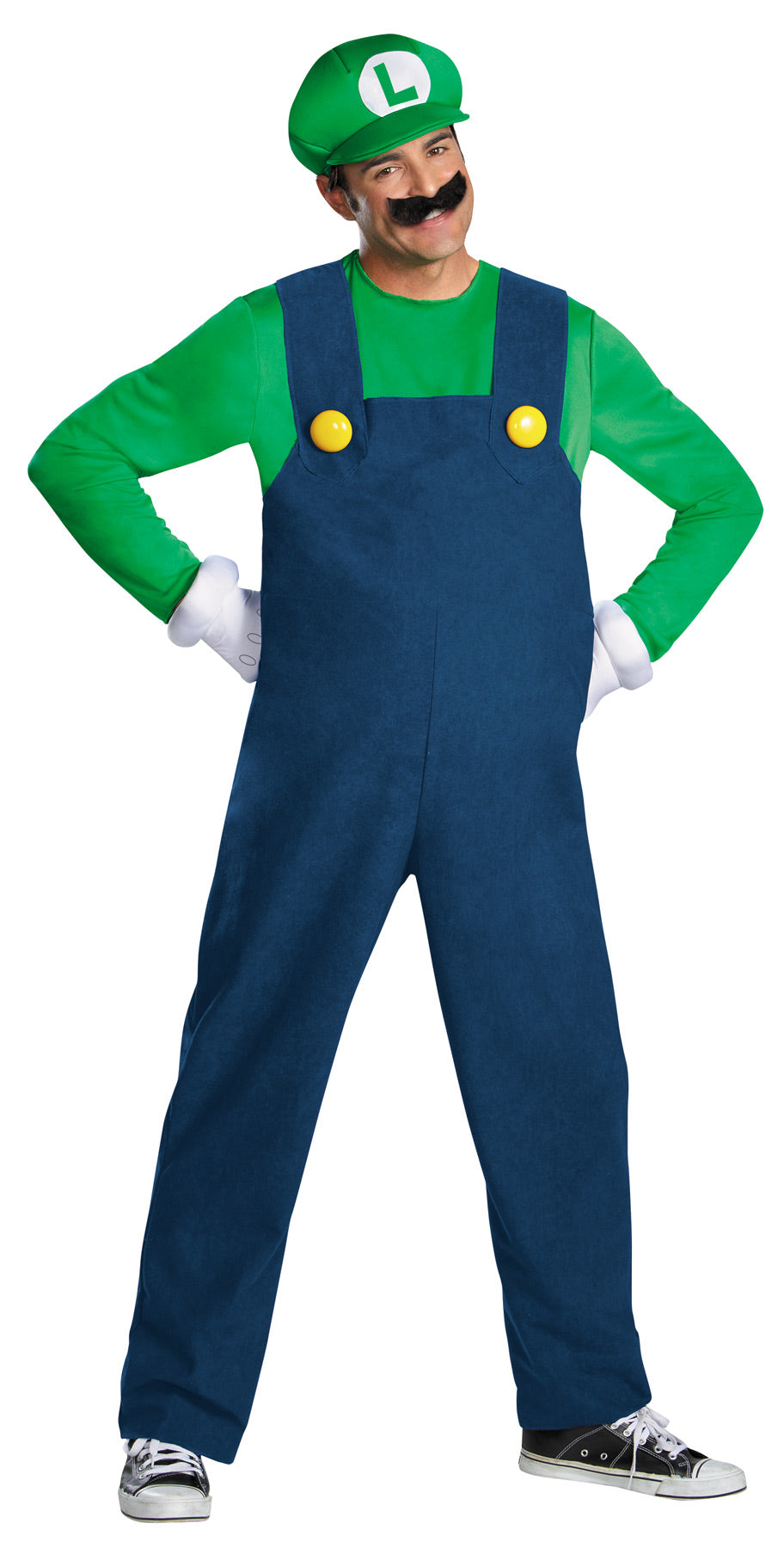 Disfraz Luigi Deluxe Hombre - Super Mario, foto 1 de 1