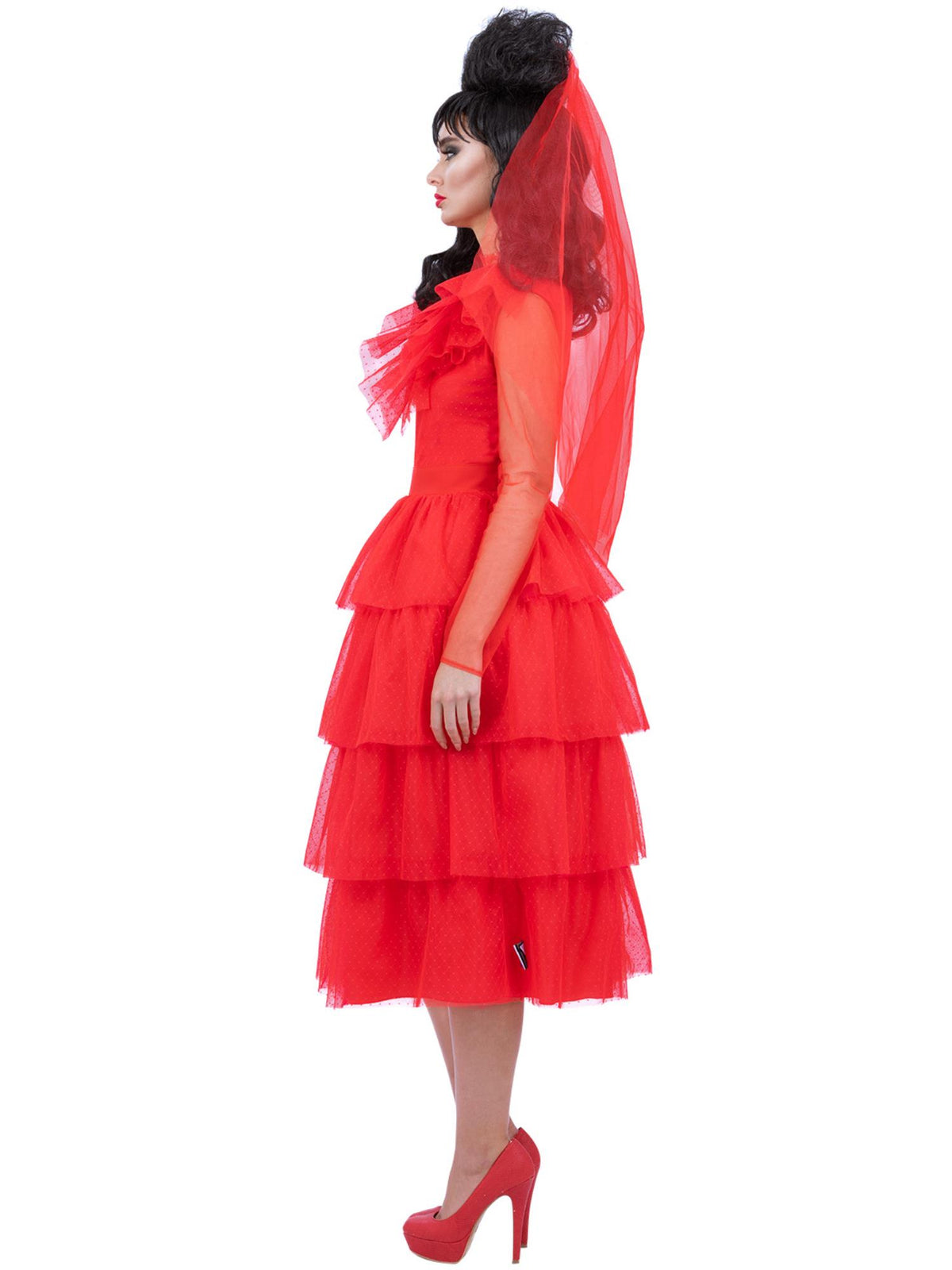 Disfraz Lydia Novia Vestido Largo - Beetlejuice, foto 3 de 5