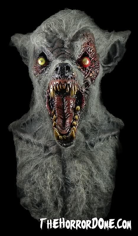 Máscara de Látex Hombre Lobo Zombie, foto 1 de 5