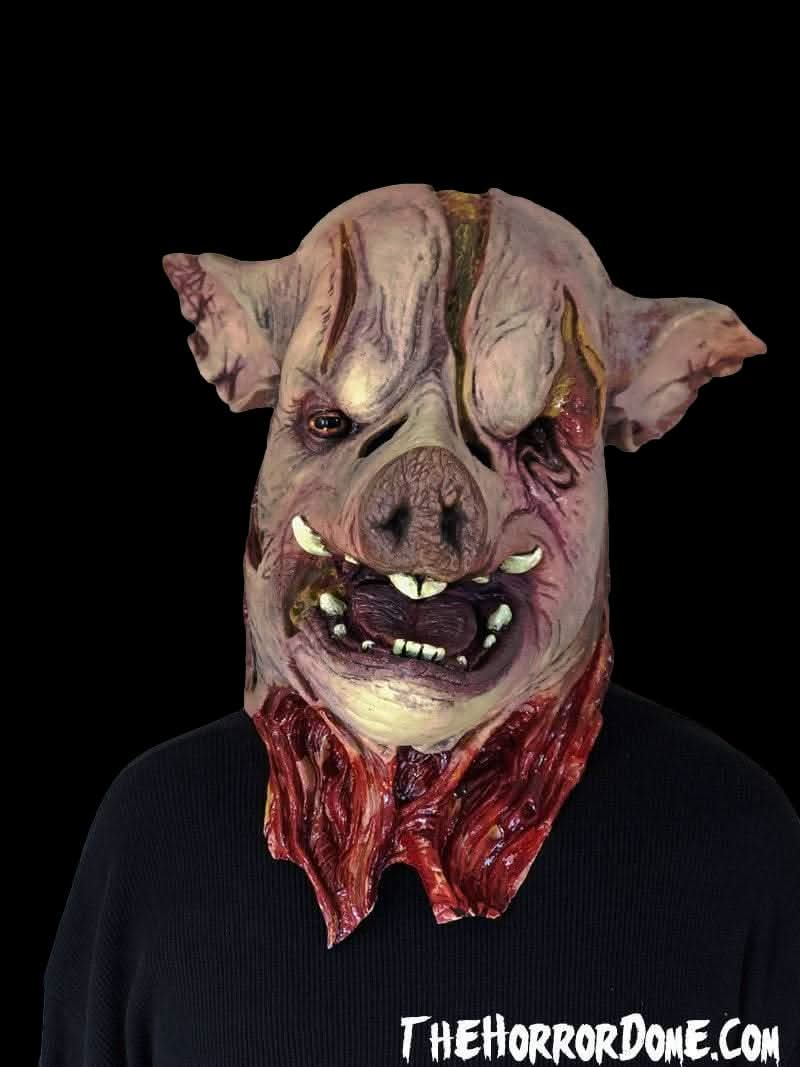Máscara de Látex Cabeza de Cerdo, foto 4 de 5