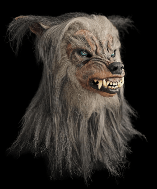 Máscara de Látex Hombre Lobo Luna Maldita, foto 2 de 4