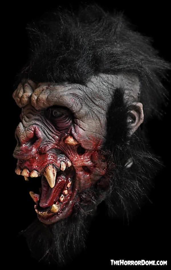 Máscara de Látex Gorila Zombie, foto 2 de 3