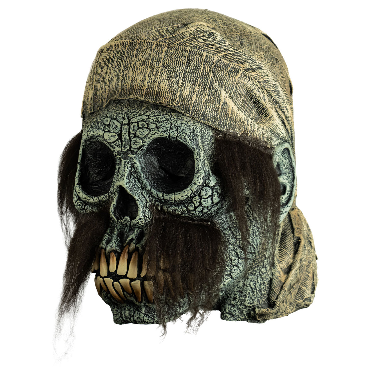 Máscara de Látex Calavera Pirata, foto 2 de 3