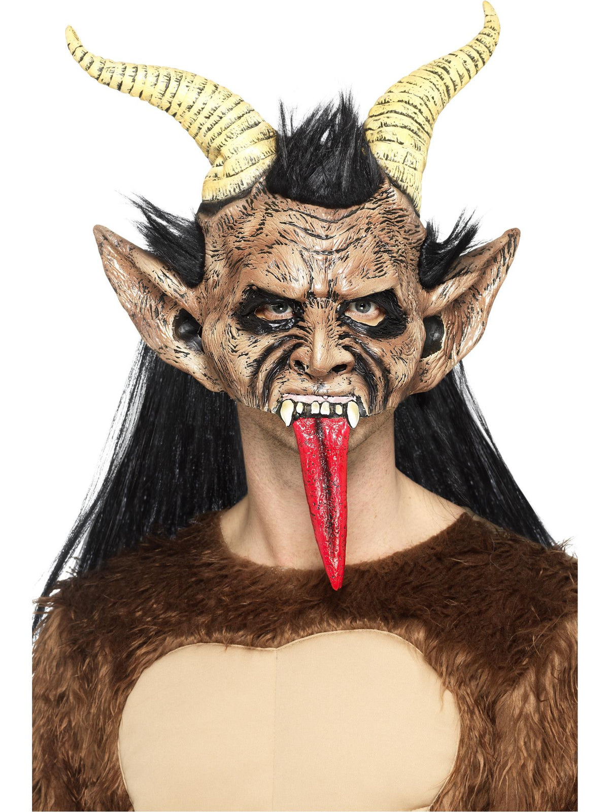 Máscara de Látex Bestia Krampus, foto 1 de 4