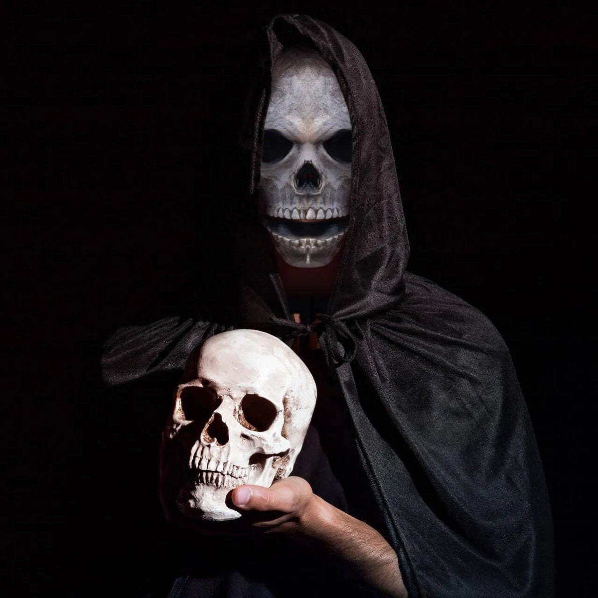 Máscara de Calavera Completa con Mandíbula Móvil, foto 6 de 7