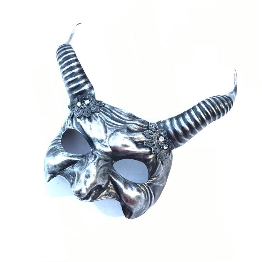 Máscara de Diablo con Cuernos Largos, foto 5 de 7