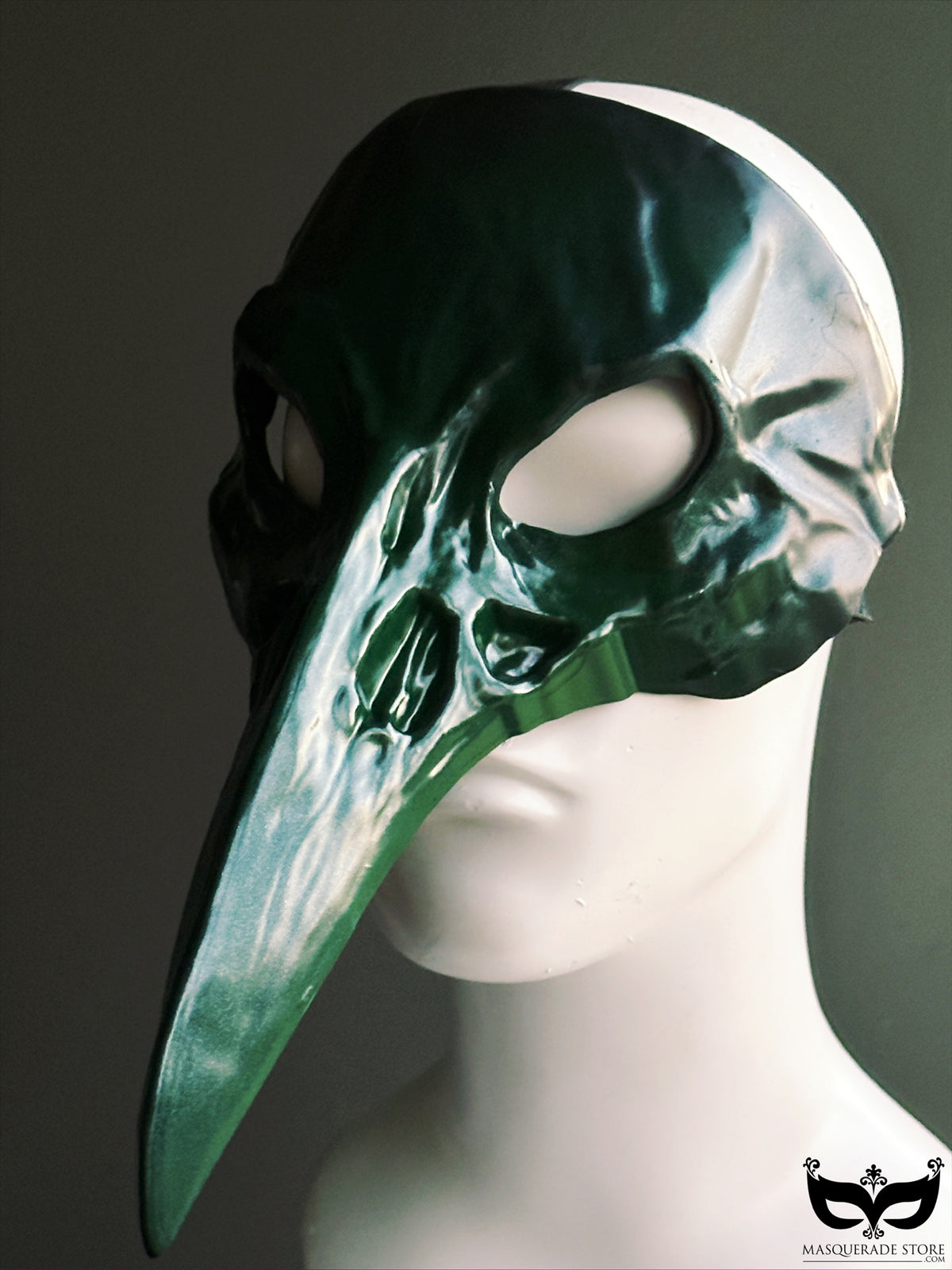 Máscara Calavera de Cuervo de la Peste Verde, foto 6 de 6