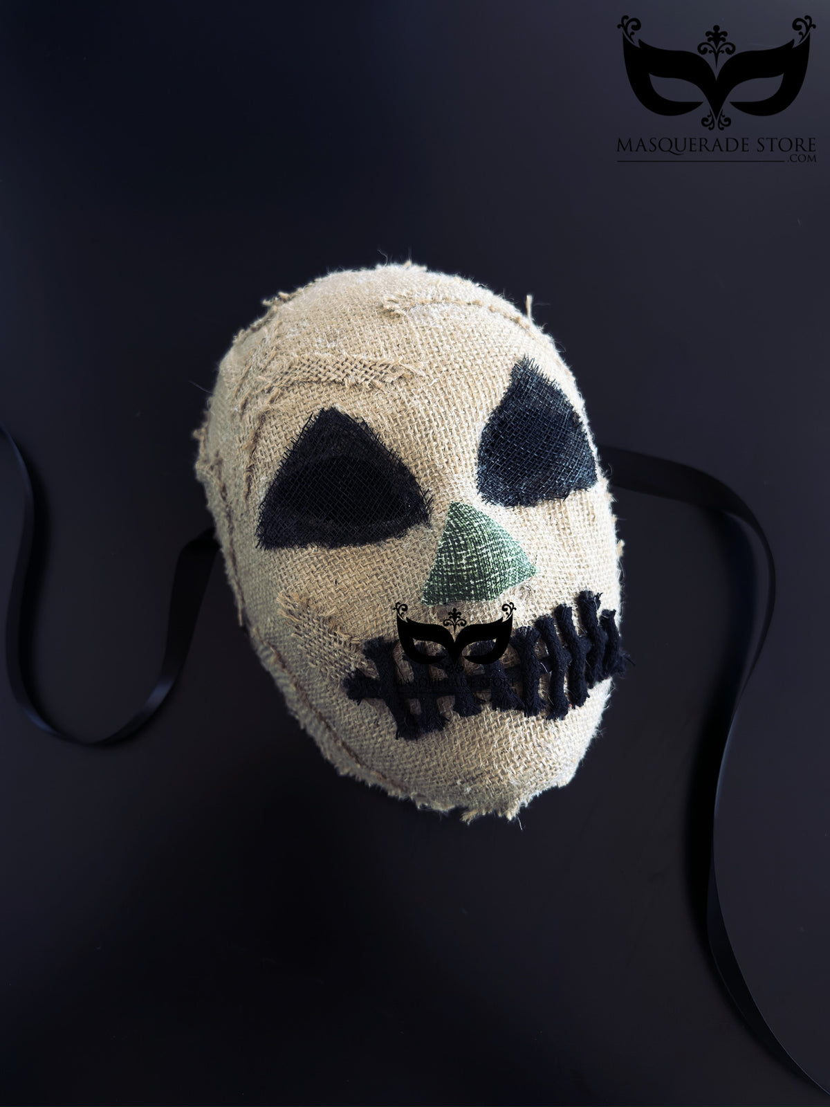 Máscara de Espantapájaros de Arpillera, foto 1 de 5