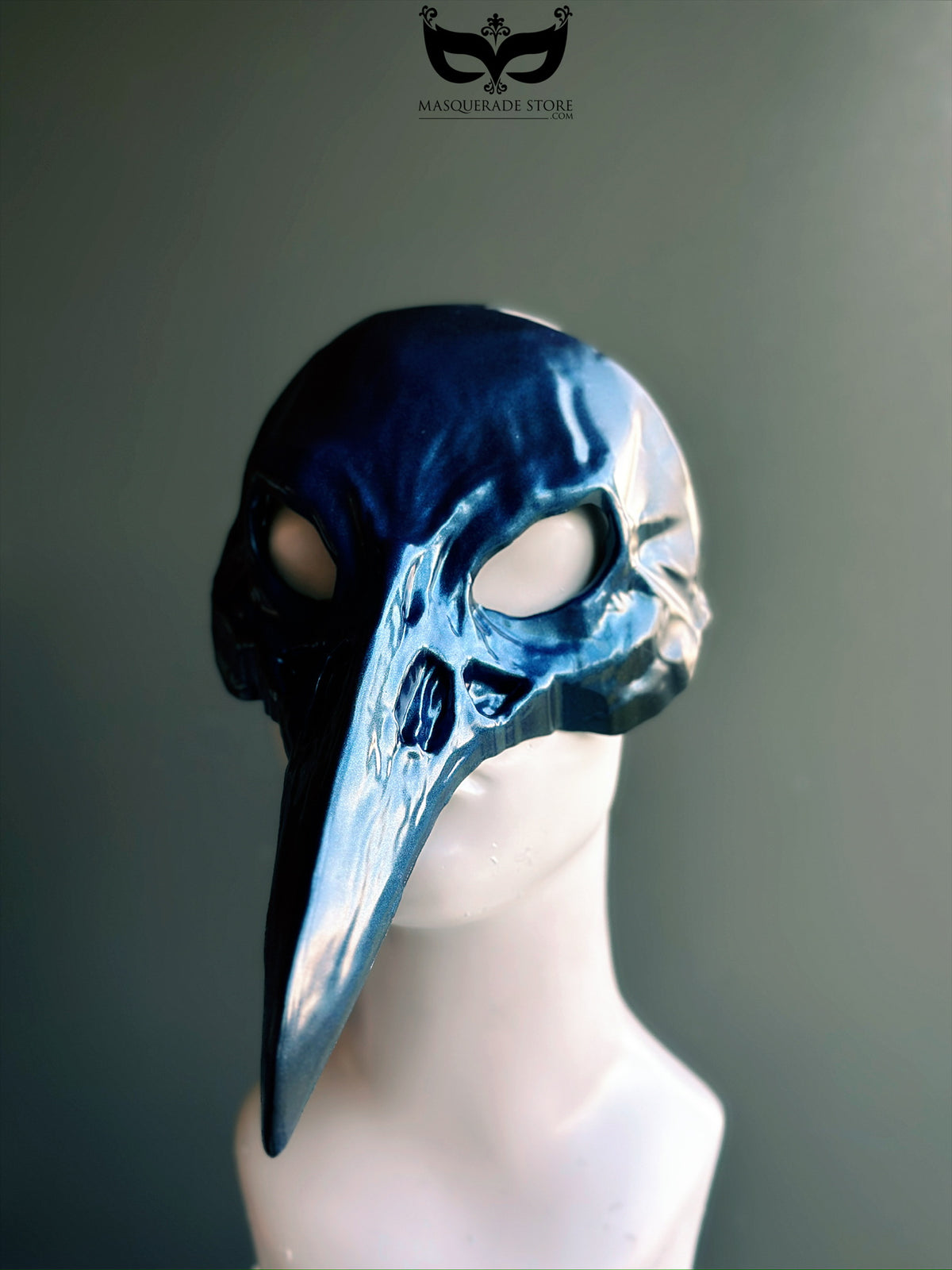 Máscara Calavera de Cuervo de la Peste Azul, foto 5 de 5