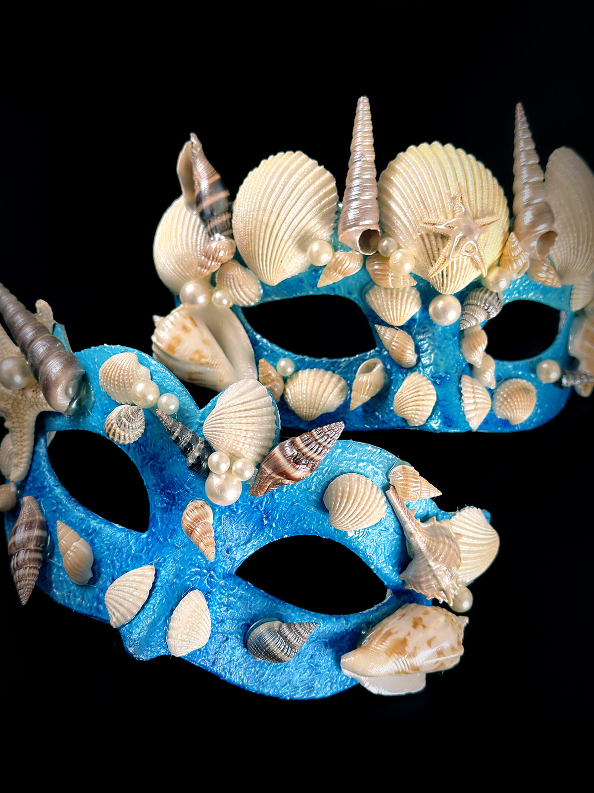 Máscaras Rey y Reina del Océano Azul, foto 2 de 6