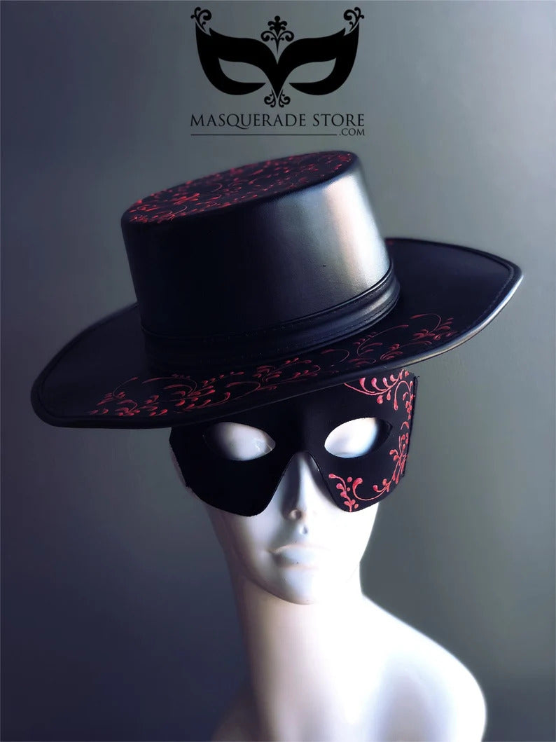 Antifaz de Bandido Negro, foto 2 de 3